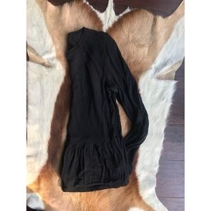 Old Navy Long Sleeve Peplum Cotton Top